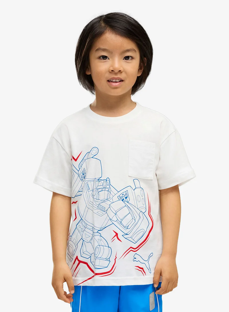Kids X Transformers Relaxed Graphic T-Shirt