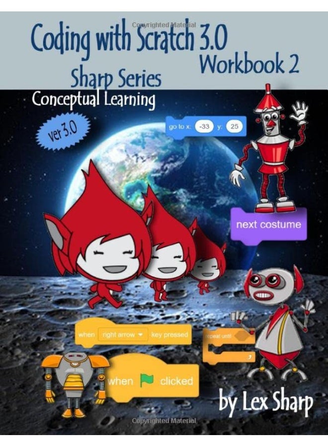 Independently Published Coding with Scratch 3.0: Workbook 2 - Image 1