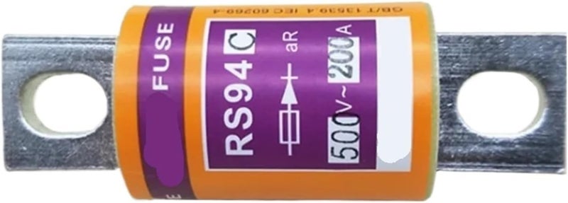 fuses RS RS94C 500V 100A 225A 250A 300A 320A 350A Fast Fuse 600V/110A Round Tube Bolt Connection Fast Fuse RS94C 32A~350A(80A)