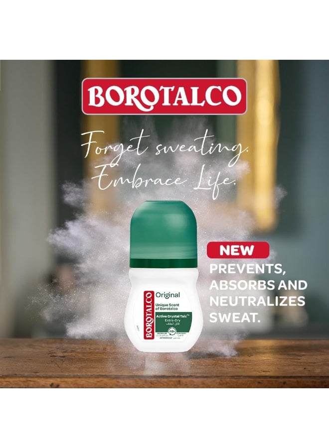 Borotalco Deodorant Original Roll On 50ml  - Image 3