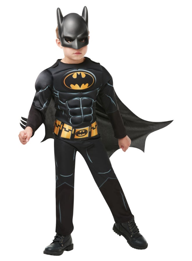 Rubies Batman Black Child's Costume - Size Large range of 8-10 or 10-12 years. - Image 3