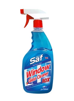 SAF Window & Glass Cleaner 750ml - Crystal Clear Shine for Spotless Surfaces - Streak-Free Formula  - Image 1