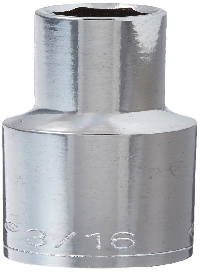 كريسنت مقبس هلال عميق سداسي النقاط بقطر 1/4 بوصة وقطر 3/16 بوصة - CDDS1N