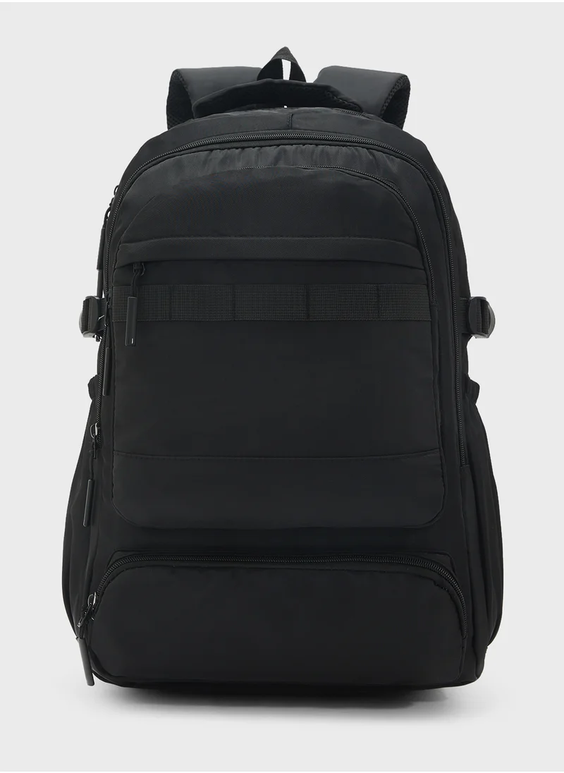 Seventy Five Multiple Compartment Padded Backpack
