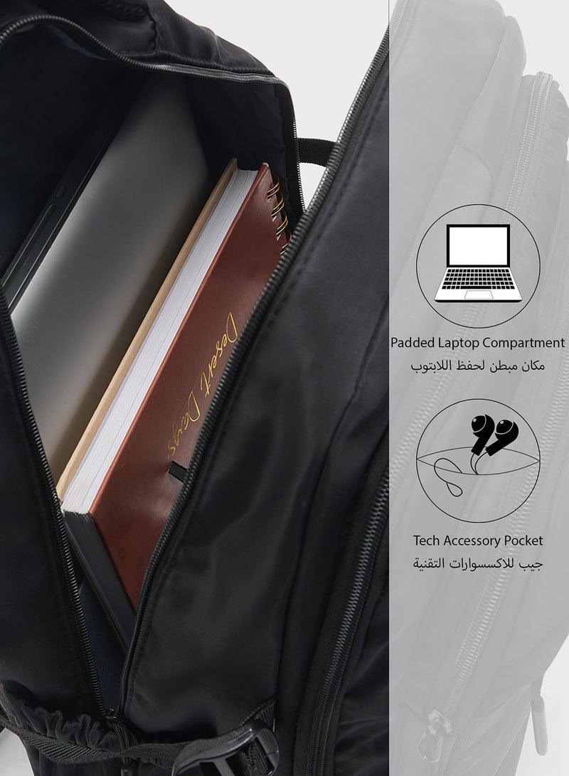 سفنتي فايف حقيبة ظهر مبطنة متعددة الجيوب  - Image 2