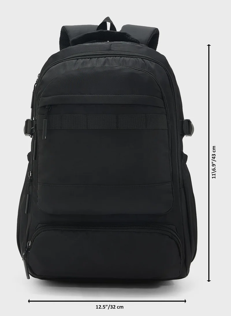 Seventy Five Multiple Compartment Padded Backpack