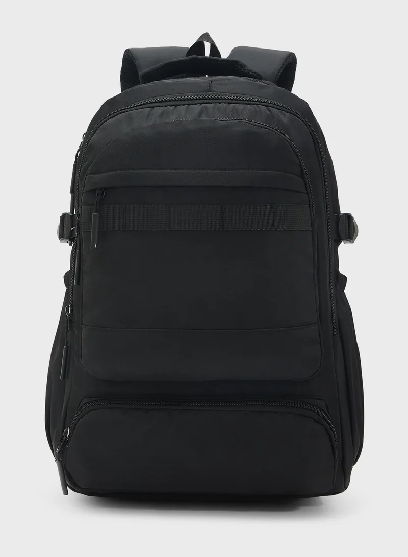 Seventy Five Multiple Compartment Padded Backpack