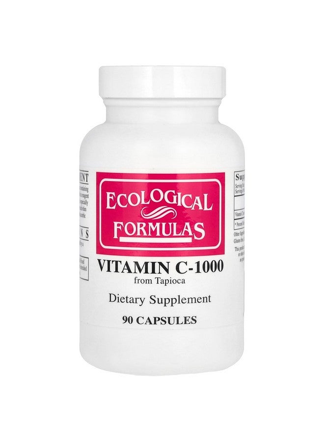 Ecological Formulas Vitamin C-1000 from Tapioca 90 Capsules - Image 1