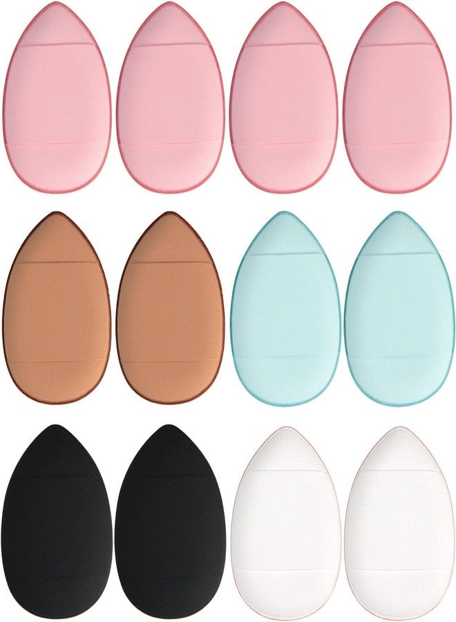 BANIRA Finger Puff, 12 Pcs Mini Makeup Puff,Suitable For Foundation, Concealer, Eye Shadow,Beauty Makeup Tools - Image 1