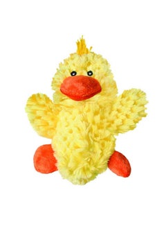 KONG - Plush, Low Stuffing Squeak Duck Dog Toy - Replacement Squeaker Included- For Small Dogs
