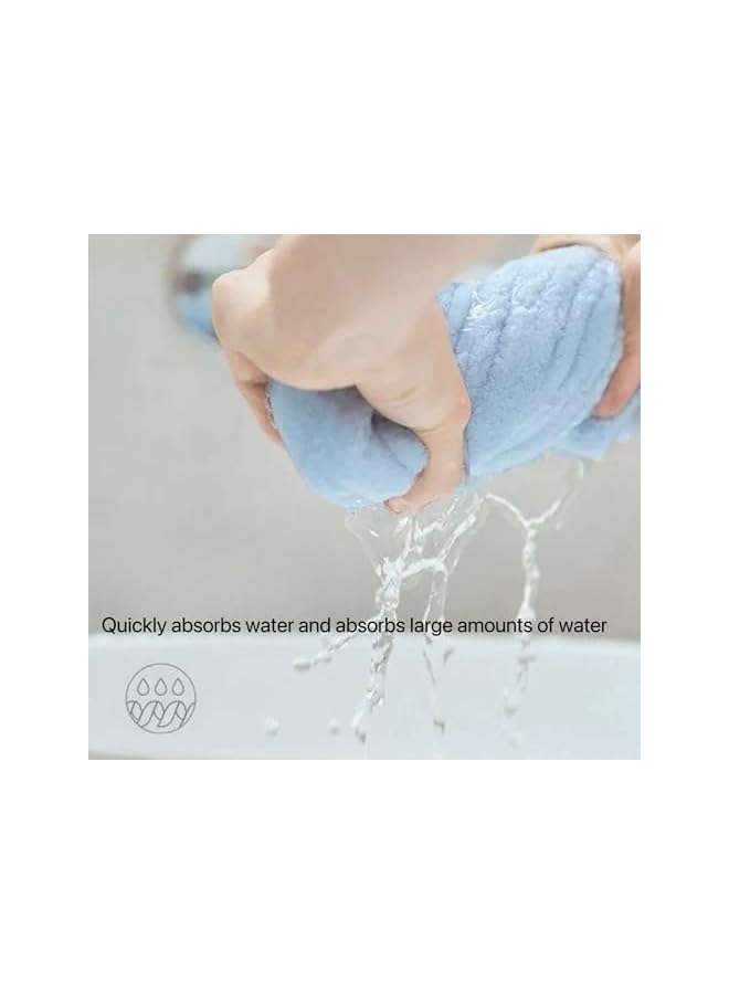 The Bros 5 pcs Luxury Towels Set (35 * 75cm) made of Ultra-Fine Fiber Highly Absorbent Thickened Fast Drying, Lightweight Durable Suitable for Hotel Bathroom Beach SPA Home use - Image 4