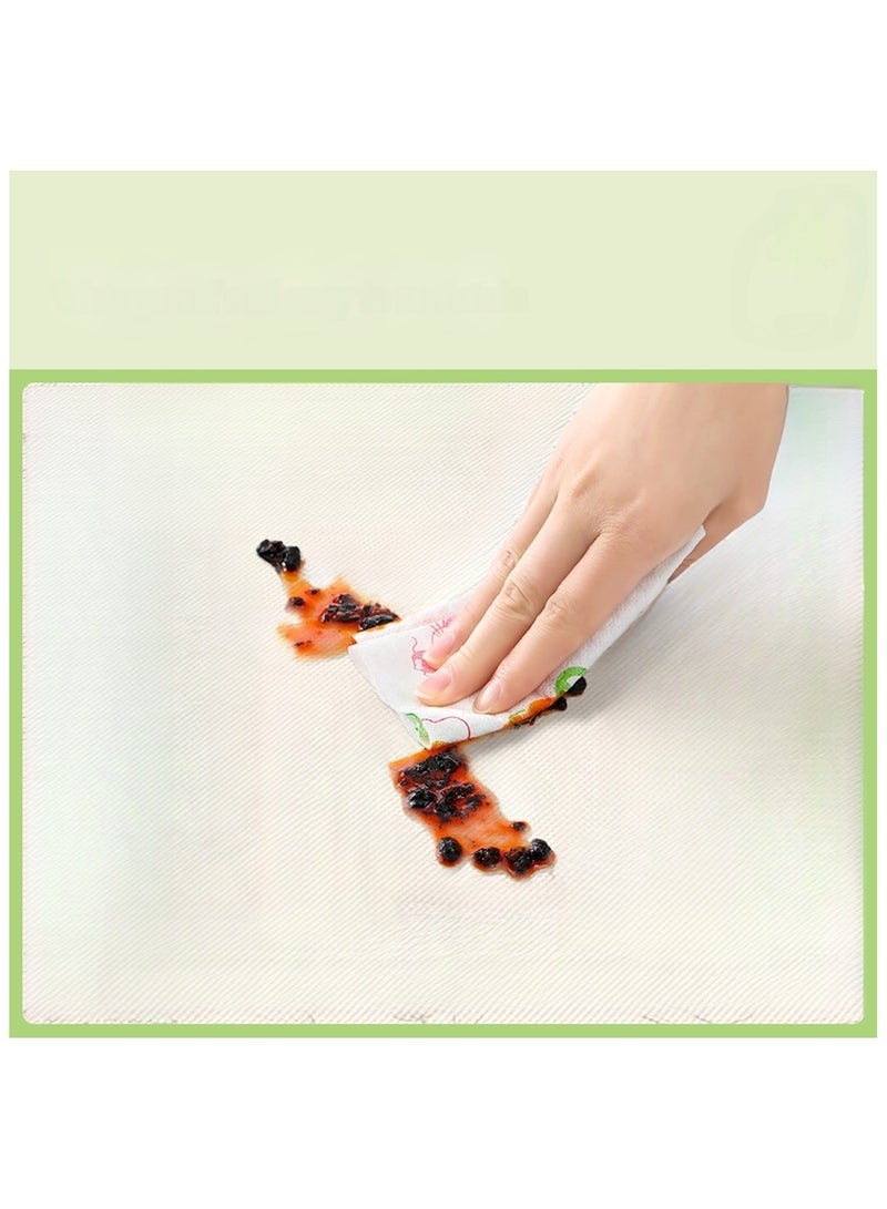 آنا tablecloth مقاوم للماء والزيت ومتين - مفرش طاولة ناعم غير قابل للغسل، مناسب للاستخدام المنزلي والمطاعم والخارج، حماية أنيقة لسطح الطاولة من الحرارة80*120cm - Image 2