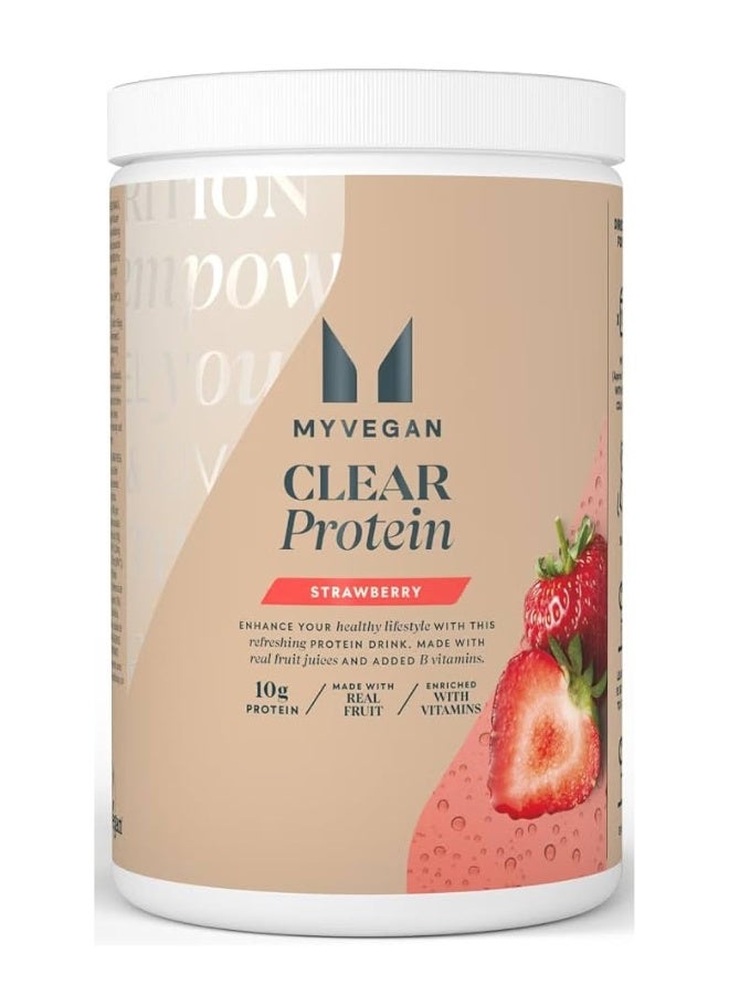 MyProtein Clear Vegan Protein - Strawberry - 640g