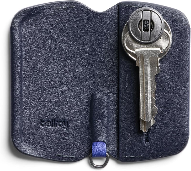 BELLROY Key Cover Third Edition (Leather Key Holder, Holds 2 4 Keys) - Navy - Image 2
