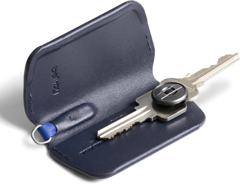 BELLROY Key Cover Third Edition (Leather Key Holder, Holds 2 4 Keys) - Navy - Image 3