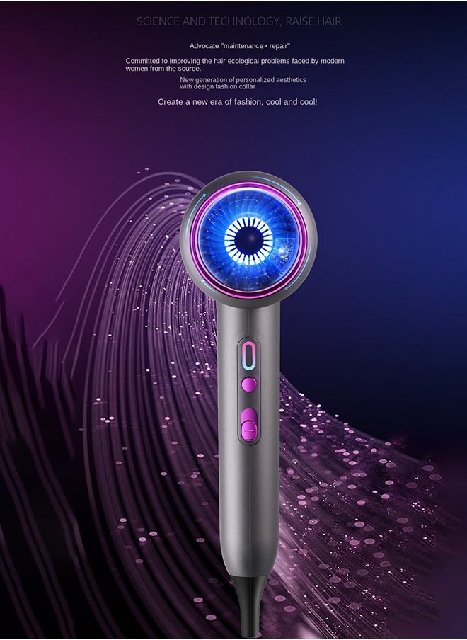 Luttec 2400W Professional Ionic Hair Dryer - Fast Drying Hair Dryer with Temperature Control and Low Noise Includes Hair Concentrator for Perfect Styling Lightweight and Portable for Home and Travelling Scenarios.  - Image 2
