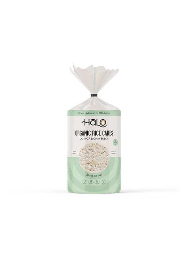 Halo Rice Cake Black Seed 15 Pcs 