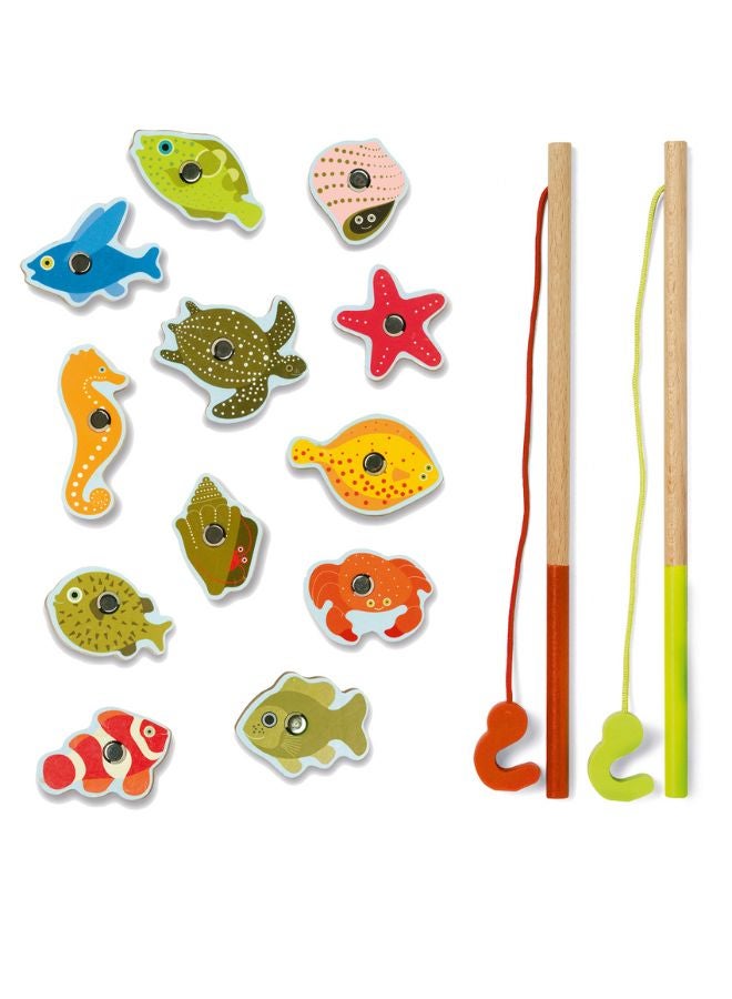 DJECO Tropic Magnetic Fishing Game - Image 4
