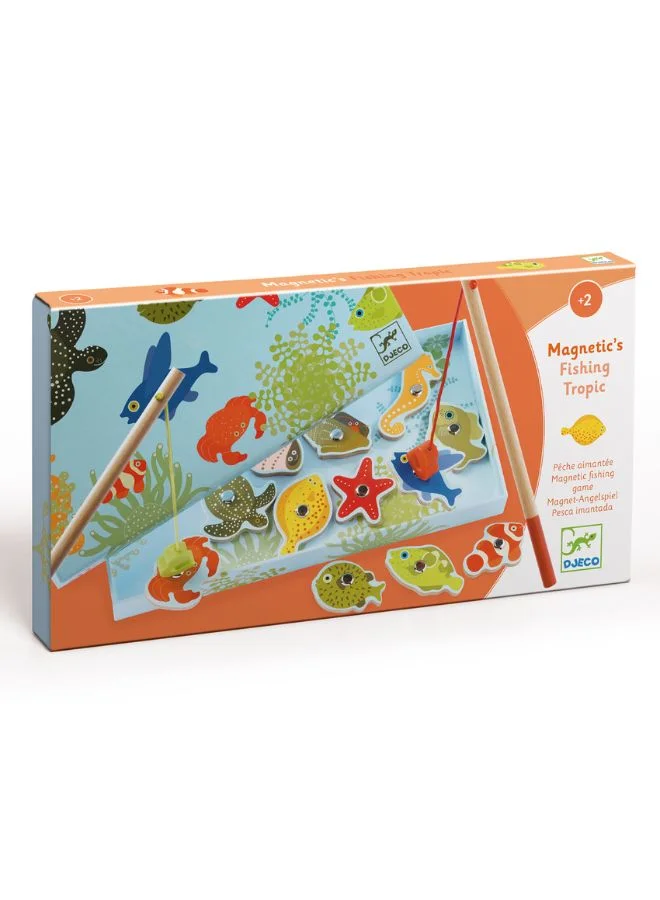 DJECO Tropic Magnetic Fishing Game