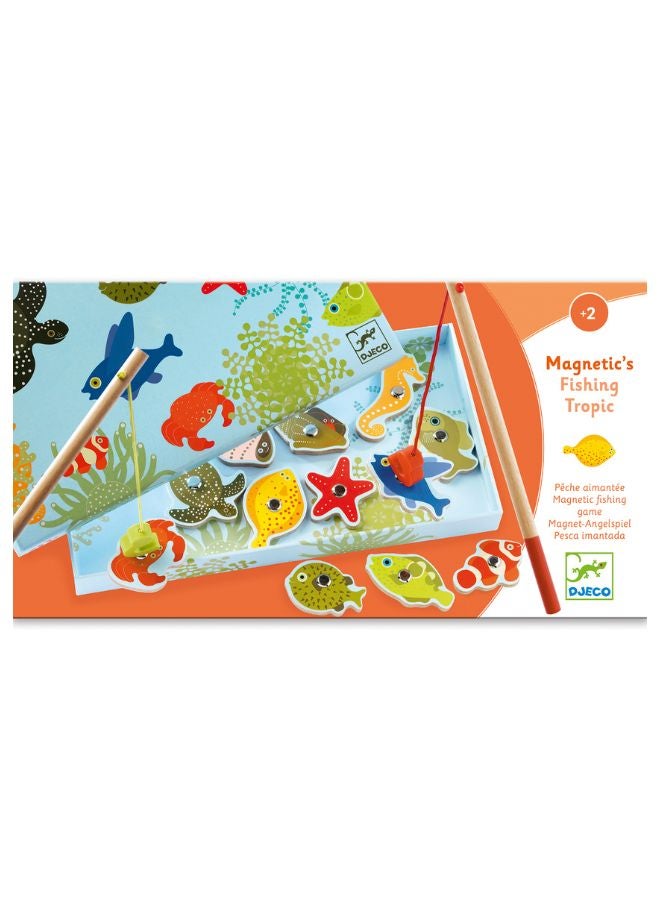 DJECO Tropic Magnetic Fishing Game - Image 1