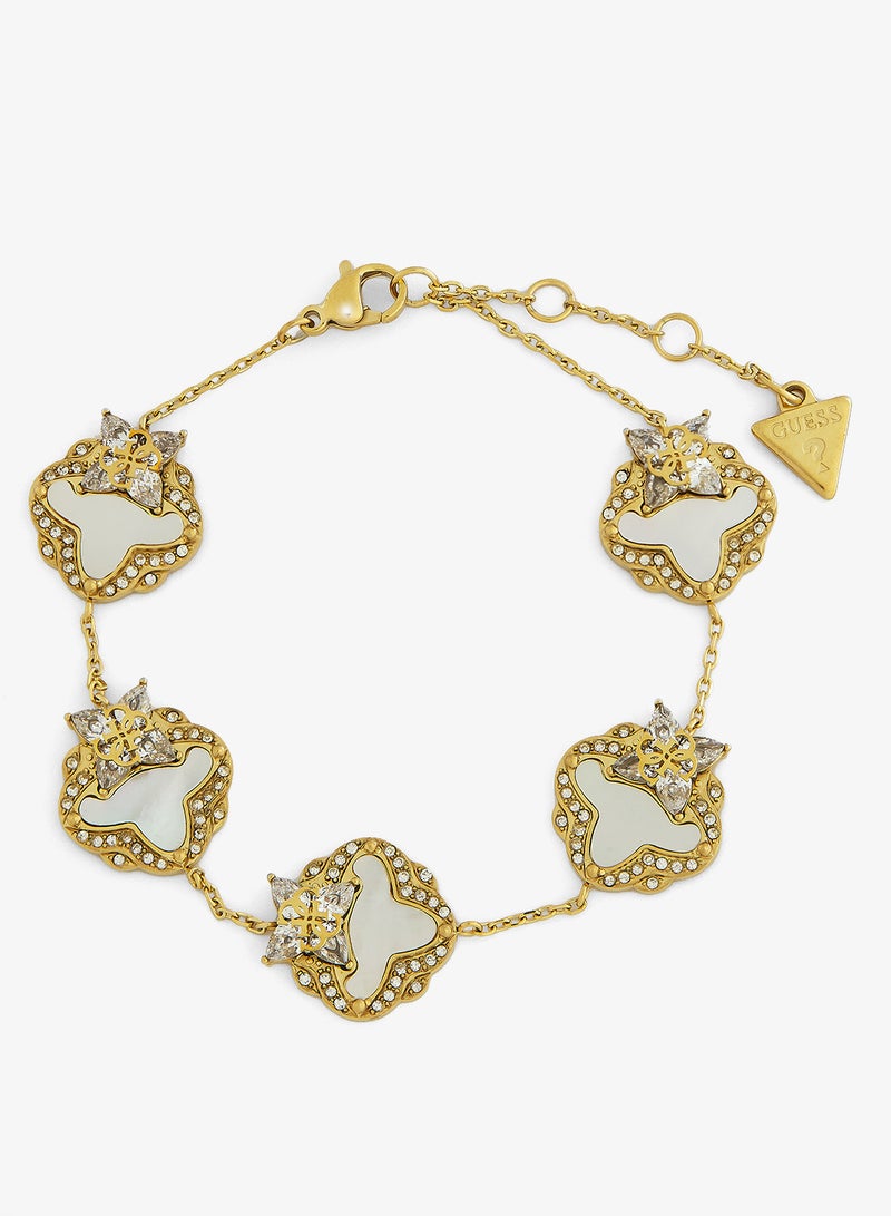 GUESS Wildflower Pearl Bracelet - Image 1