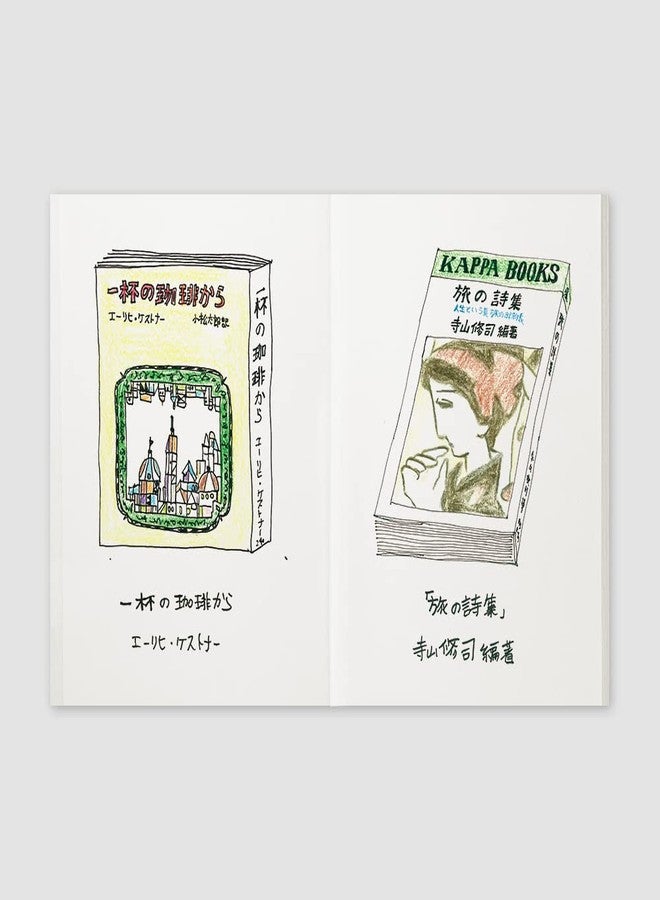 Designphil Traveler's Notebook Refills Drawing Paper, 2 Pack, Passport Size 14372006 - Image 2