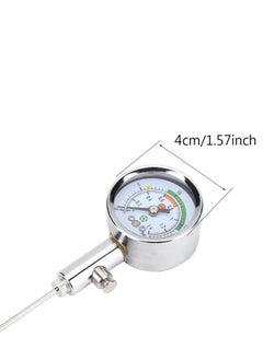 KASTWAVE Air Pressure Gauge for Balls, 0-20 psi Mini Gauge Ball Pressure Tool Air Gauge, Portable Test Adjust The Pressure for Basketball Football Volleyball, 1 Pcs  - Image 2