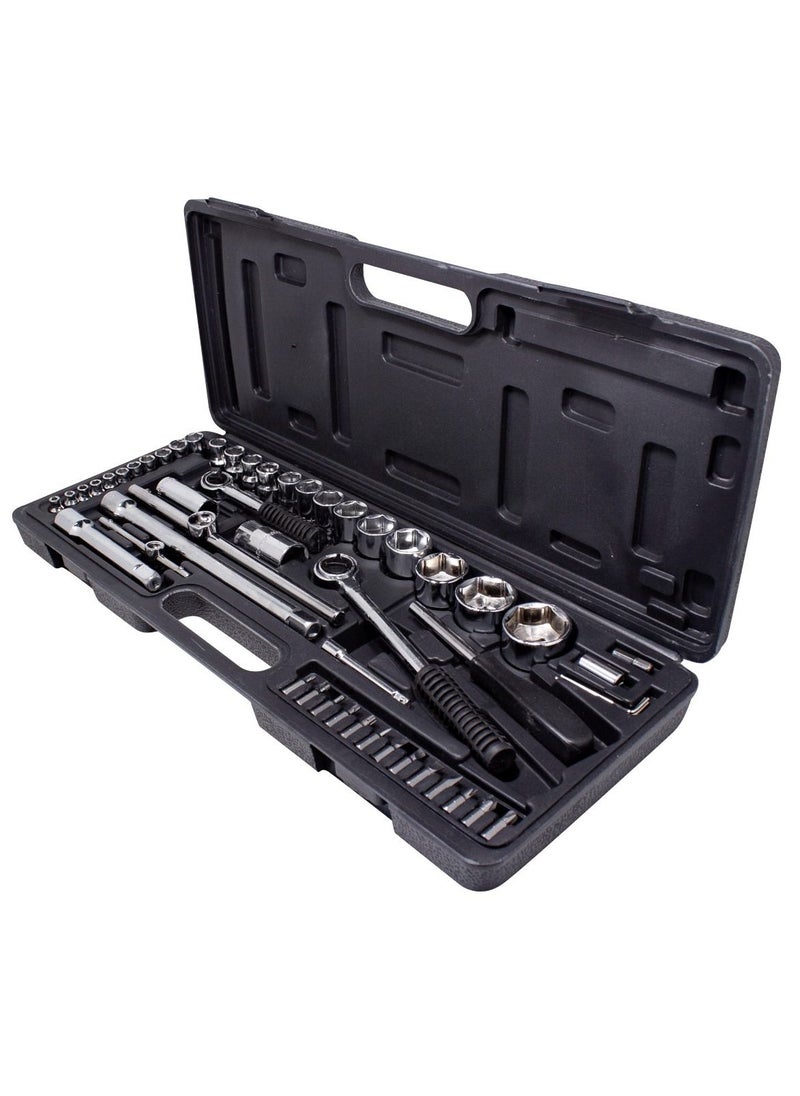مجموعة أدوات WMC 52 قطعة. 1/4 "1/2 '' 6 جرام 4-32 مم