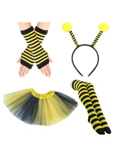 Excefore Bee Costume Set, Bee Costume Accessories Set, for Cosplay Party Costume, Bee Tutu Costume for Adults, for Cosplay Party Costume, L Size  - Image 1