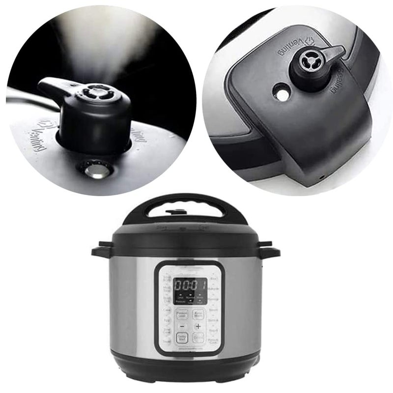 Wocst Steam Release Handle,Float Valve Replacement Parts with Anti-Block Shield For Instant Pot Duo/Duo Plus 3, 5, 6 and 8 Quart,Instant Pot Smart Wifi(6 Qt) (DUO) - Image 5