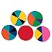 hand2mind Plastic Rainbow Fraction Circles Fraction Manipulatives Unit Fraction Rainbow Circle Math Manipulatives Fraction Games Montessori Math Homeschool Supplies Set of 51 - Image 2