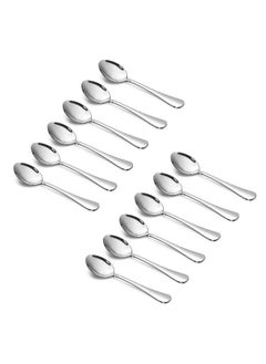 Awm Tea Spoon 12Pc Set Food-Grade Stainless Steel Tea Spoon  - Image 1