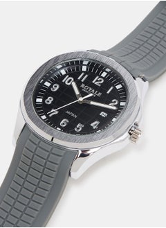 Royale Royale Executive Men's Classic Rubber Strap Watch  - Image 3