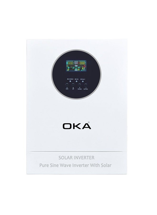 OKA Oka Power Inverter to operate home appliances in case of power outage or solar energy 6200VA – 6200W / Model Oka–6200P  - Image 1