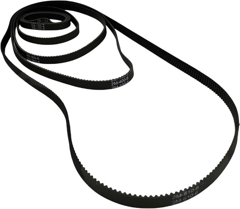 GT2 Timing Belt Closed Loop Rubber 2GT Width 6mm 3D Printers Parts 550-860mm Synchronous Belts Part leisurely(2GT-840mm) - Image 1