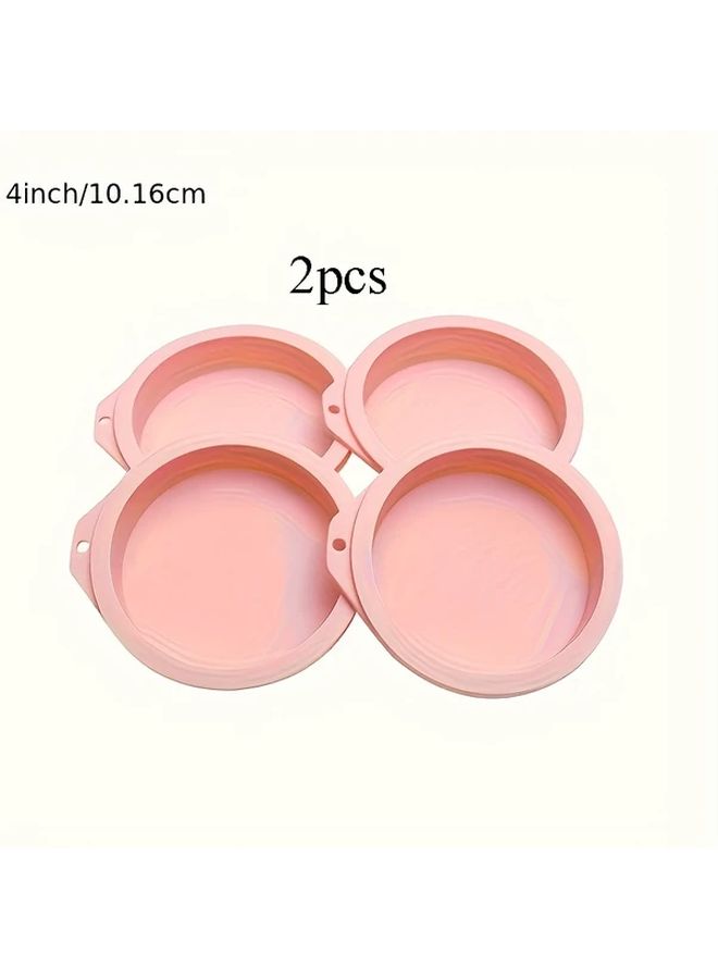 6 Inch Silicone Cake Pan Non Stick Baking Mold Heat Resistant Easy Clean Kitchenware - Image 3