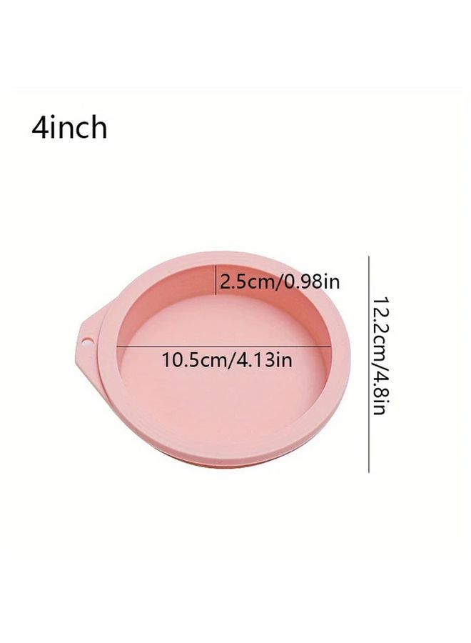 6 Inch Silicone Cake Pan Non Stick Baking Mold Heat Resistant Easy Clean Kitchenware - Image 2
