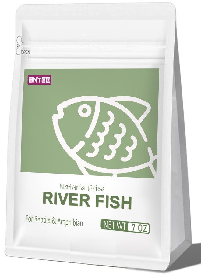 BNYEE 7 OZ Dried River Fish - 100% Natural Food for Turtles, Terrapins, Cats, Reptiles, Large Tropicals,Rodents - Image 1