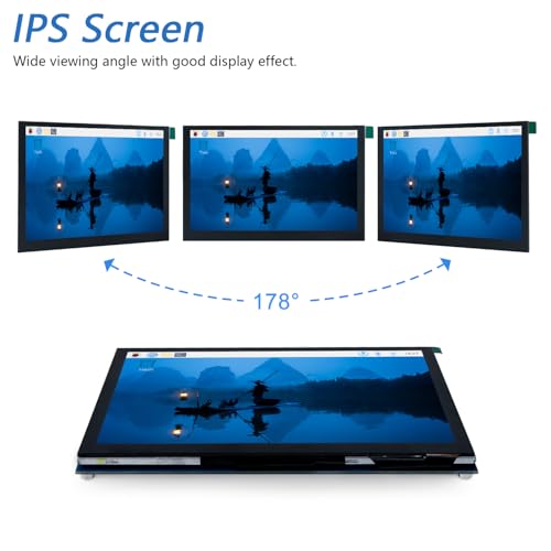 FREENOVE 5 Inch Touchscreen Monitor for Raspberry Pi 5 4 B 3 B+ A+, 800x480 Pixel IPS Display, 5-Point Touch Capacitive Screen, Driver-Free MIPI DSI Port - Image 4
