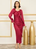 ستايلي wine red