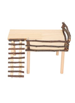 Zerodis Zerodis Hamster Climb, Multipurpose Hamster Playing Hamster Bridge Rodents Chew Toy for Hamsters Chinchillas Guinea Pig Ferret Reptile  - Image 1