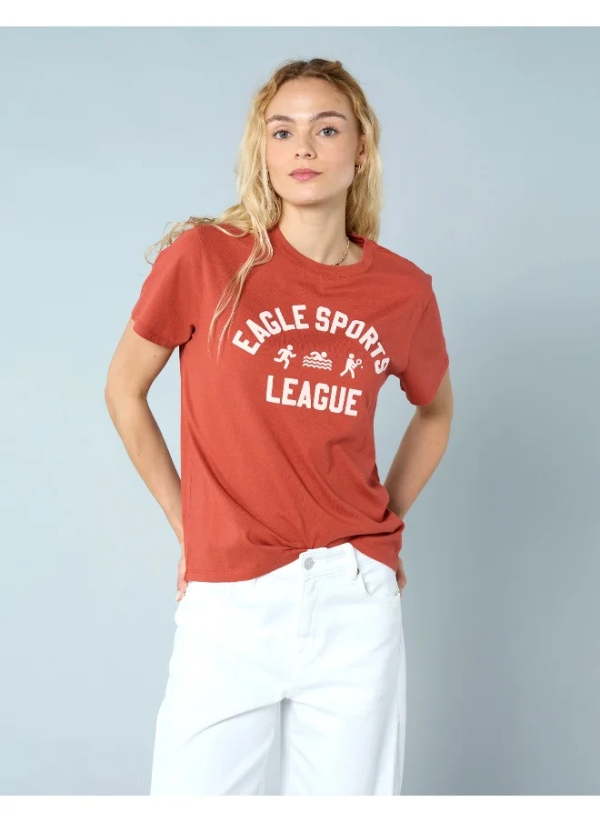 امريكان ايجل AE Branded Graphic T-Shirt
