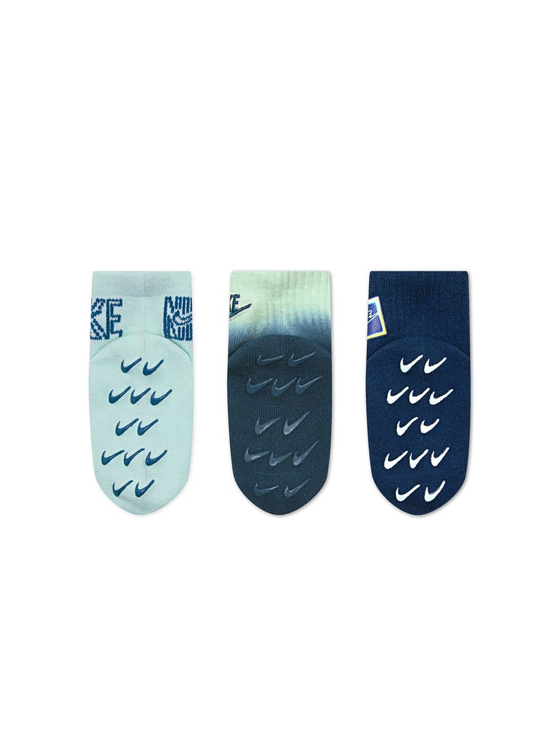 Nike Infant 3 Pack Glow With Me Socks - Image 3