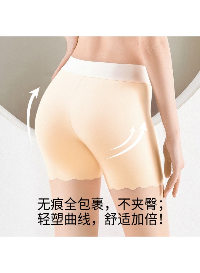 MIIOW Autumn Thin Seamless Icy Silk Base Layer Contrast Color Safety Shorts (2-Pack) - Image 4