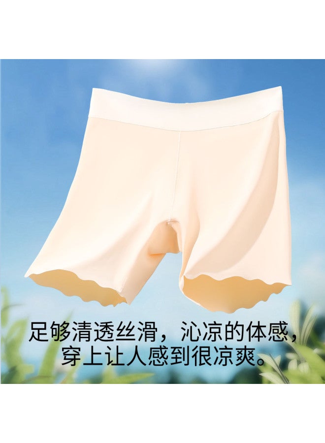 MIIOW Autumn Thin Seamless Icy Silk Base Layer Contrast Color Safety Shorts (2-Pack) - Image 5