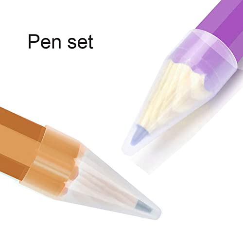 BUSHIBU Giant Pencil, 14 Inch Jumbo Pencils, Funny Big Novelty Pencil for Prop/Gifts/Decor (Light Purple) - Image 5