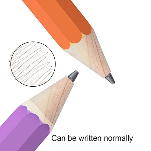 BUSHIBU Giant Pencil, 14 Inch Jumbo Pencils, Funny Big Novelty Pencil for Prop/Gifts/Decor (Light Purple) - Image 4