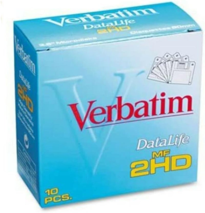 أقراص ميكرو 3.5 بوصة عالية الكثافة DataLife MF-2HD 10 أقراص في العبوة