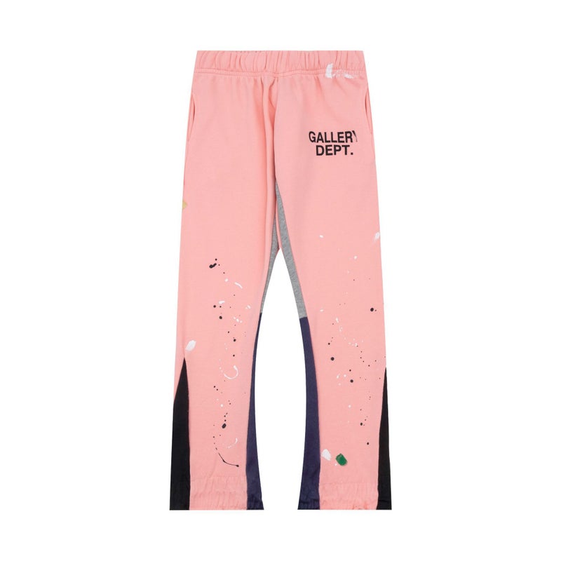 G D Classic Letter Splash-Ink Graffiti Print Patchwork Versatile Sweatpants Unisex Casual Long Pants Direct Shipping - Image 4