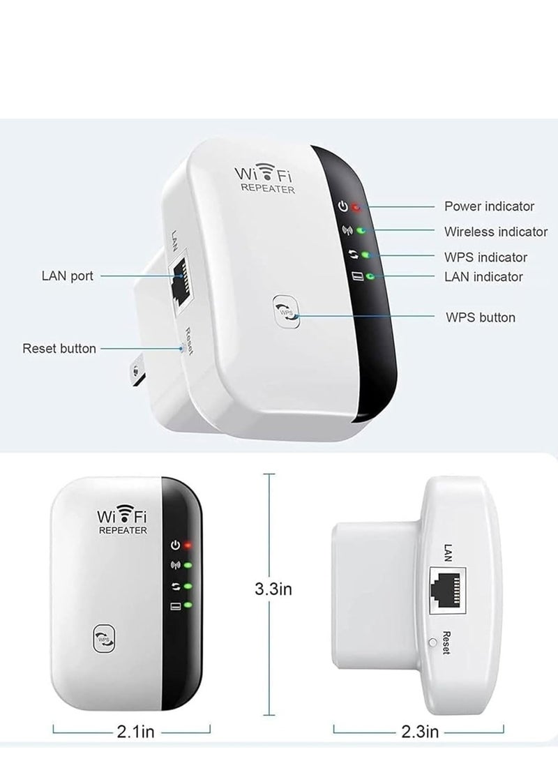 Loyal Star Universal Wi-Fi Range Extender White - Image 3